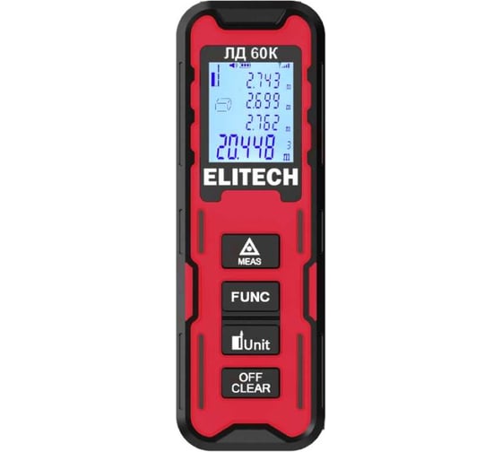 Дальномер Elitech ЛД 60К (E0301.005.00) 209206 1