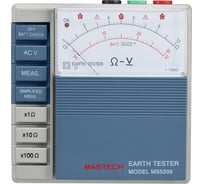 Аналоговый измеритель сопротивления заземления Mastech MS5209 00-00000285