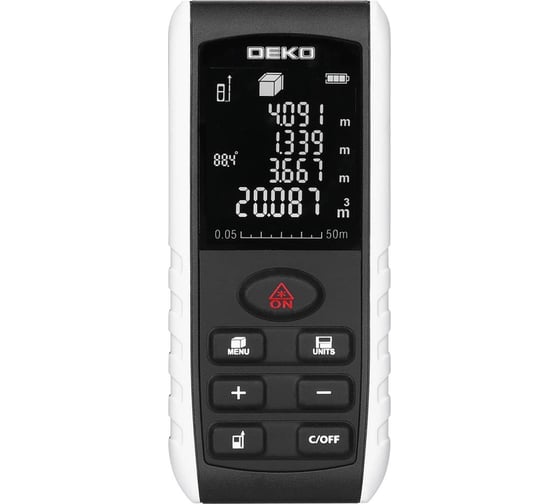 Лазерный дальномер DEKO R-LDI50 c функцией измерения угла 083-3603