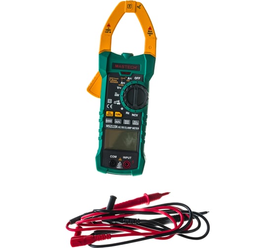 Цифровые токоизмерительные клещи Mastech MS2115A 00-00002661