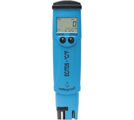 Влагозащищенный карманный кондуктометр HANNA Instruments DiST 5 0-3999 мкСм/см, 0-2000 ppm, 0-60 C HI98311