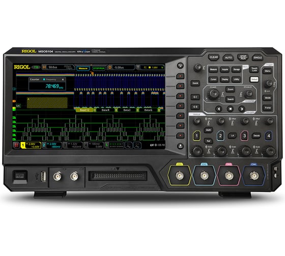 Осциллограф цифровой четырехканальный Rigol MSO5104 1