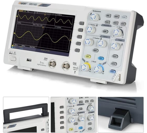 Настольный осциллограф OWON SDS1102 OW119