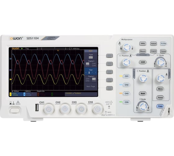 Настольный осциллограф OWON SDS1104 OW204