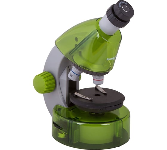 Набор Levenhuk LabZZ MV1 Lime: микроскоп и книга 73707