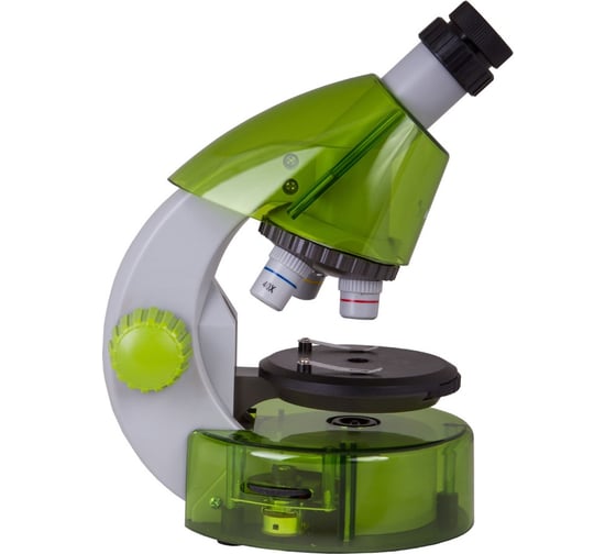 Набор Levenhuk LabZZ MV1 Lime: микроскоп и книга 73707
