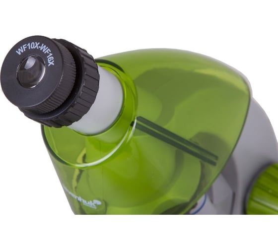 Набор Levenhuk LabZZ MV1 Lime: микроскоп и книга 73707