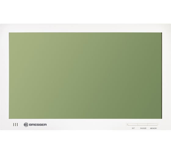 Метеостанция (настенные часы) Bresser MyTime Jumbo LCD, белая 74647