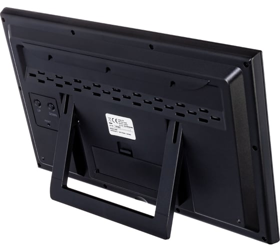 Метеостанция (настенные часы) Bresser MyTime Jumbo LCD, черная 74646