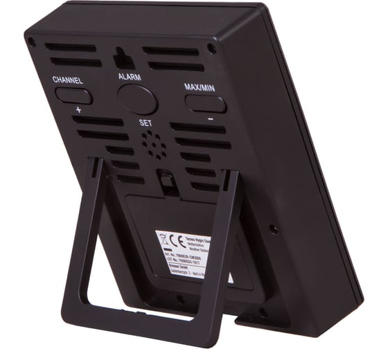 Метеостанция Bresser Temeo Hygro Quadro, черная 73257