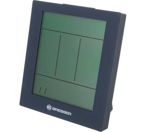 Метеостанция Bresser Temeo Hygro Quadro Prestige с тремя датчиками, серая 78586