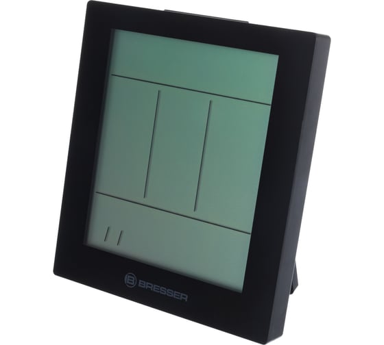 Метеостанция Bresser Temeo Hygro Quadro Prestige с тремя датчиками, черная 78584