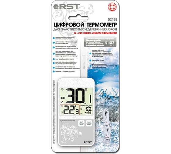 Термометр c выносным сенсором RST 02155