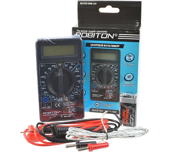 Мультиметр ROBITON MASTER DMM-250 BL1 16795