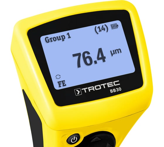 Толщиномер лакокрасочных покрытий TROTEC BB30 3510205077