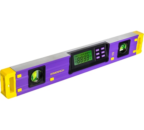 Цифровой уровень Ermenrich (Эрменрих) Verk LY40, фиолетовый 83827