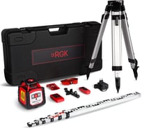 Комплект ротационный нивелир RGK SP-100 COMBO slide, нивелирный штатив (арт. ) 759540