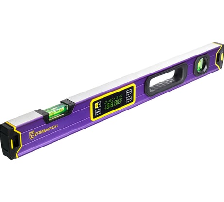 Цифровой уровень Ermenrich Verk LL60, фиолетовый 83825