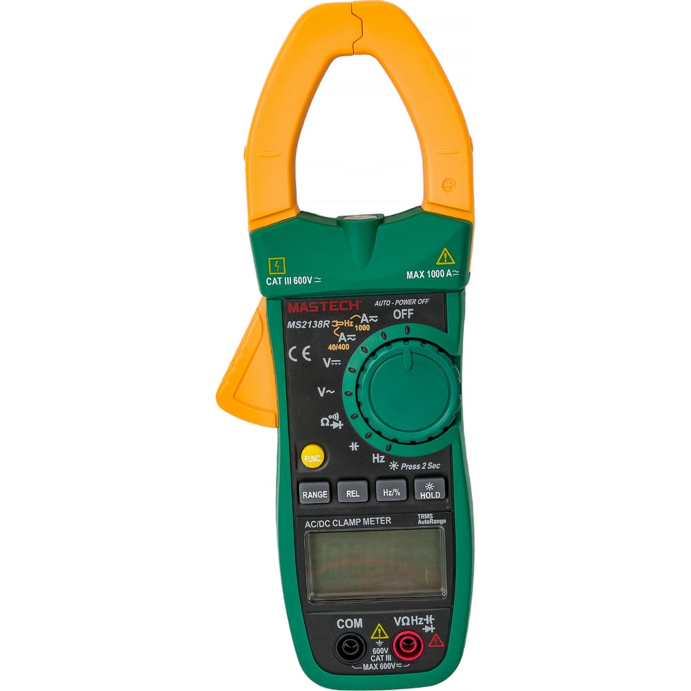 Токоизмерительные цифровые клещи Mastech MS2138R 00-00006396