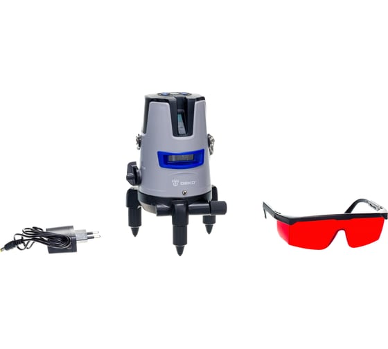 Самовыравнивающийся лазерный уровень DEKO DKLL02RB PRO SET 1 в сумке 065-0101