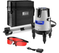 Лазерный самовыравнивающийся уровень DEKO DKLL02RB PRO SET 2 со штативом 1 м 065-0102