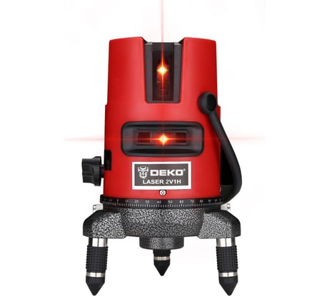 Лазерный самовыравнивающийся уровень DEKO DKLL03RB SET 3 в пластиковом кейсе 065-0289 065-0289