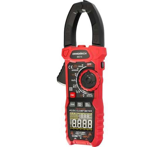 Токоизмерительные клещи Ermenrich (Эрменрих) Ping MK70 82970