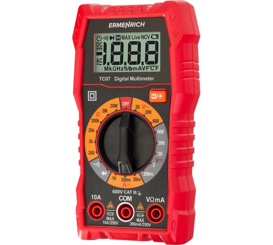 Цифровой мультиметр Ermenrich (Эрменрих) Zing TC07 82978