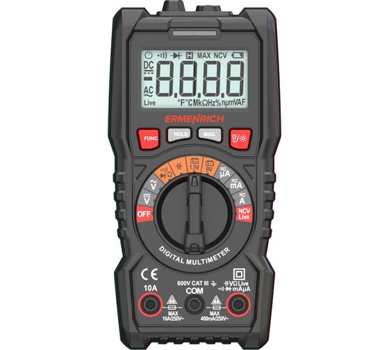 Цифровой мультиметр Ermenrich (Эрменрих) Zing TC13 82980