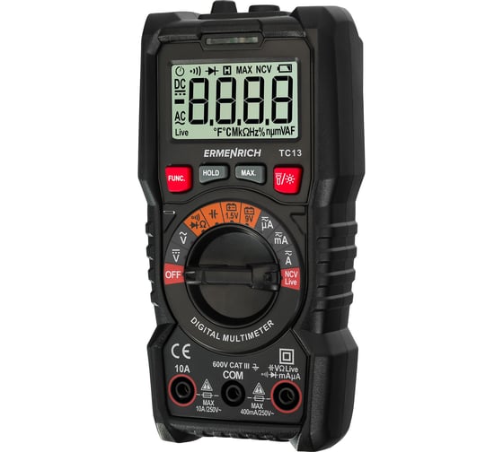 Цифровой мультиметр Ermenrich (Эрменрих) Zing TC13 82980