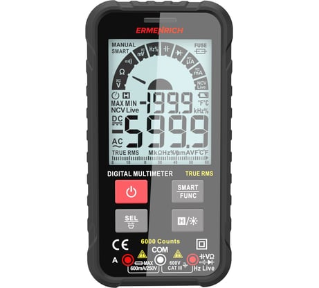 Цифровой мультиметр Ermenrich (Эрменрих) Zing TC19 82984