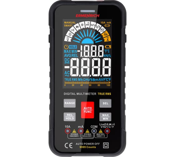Цифровой мультиметр Ermenrich (Эрменрих) Zing TC35 82991 1