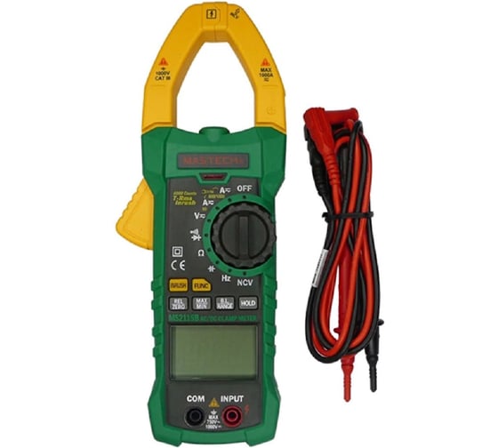 Токоизмерительные цифровые клещи Mastech MS2115B 00-00006395 1