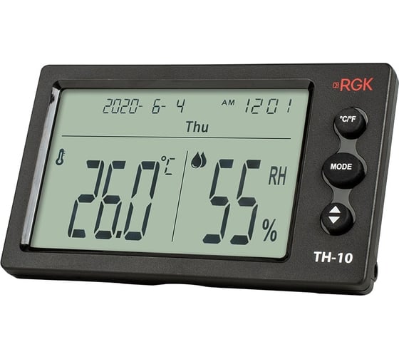 Термогигрометр RGK TH-10 с поверкой 778596