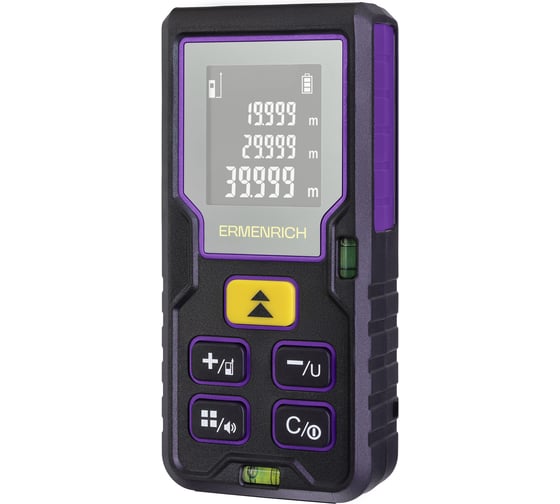 Лазерная рулетка Ermenrich (Эрменрих) Reel GD40, фиолетовый 84643 1
