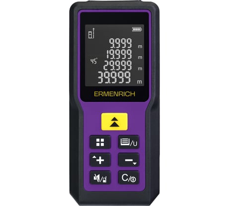 Лазерная рулетка Ermenrich (Эрменрих) Reel GM60, фиолетовый 84645