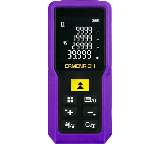 Лазерная рулетка Ermenrich (Эрменрих) Reel GM60, фиолетовый 84645