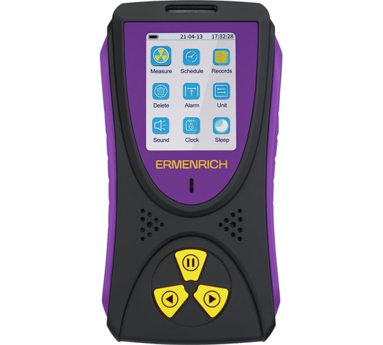Дозиметр Ping RD50, фиолетовый Ermenrich 84641