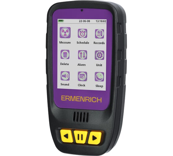 Дозиметр Ermenrich Ping RD40, фиолетовый 84640