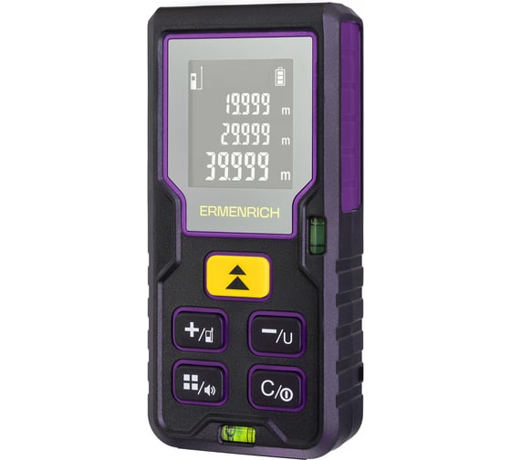 Лазерная рулетка Ermenrich (Эрменрих) Reel GD100, фиолетовый 84644 1