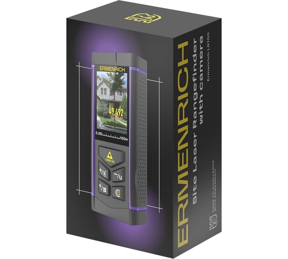 Лазерная рулетка Ermenrich (Эрменрих) LR100, с камерой 84652