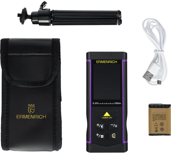Лазерная рулетка Ermenrich (Эрменрих) LR100, с камерой 84652