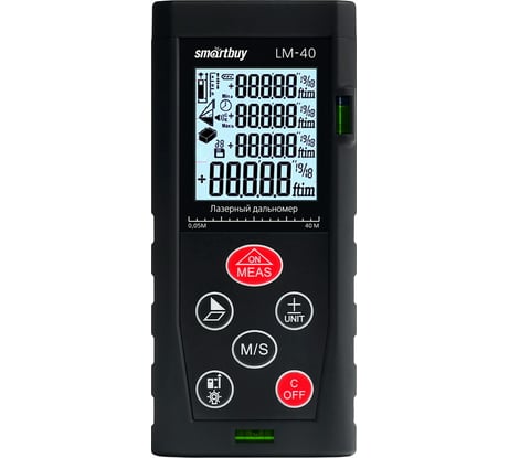 Лазерная рулетка-дальномер Smartbuy LM-40 SBT-LM-LM40