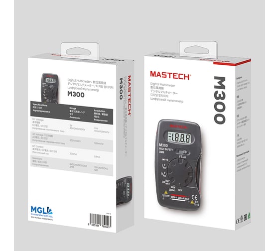 Цифровой мультиметр Mastech M300 M139