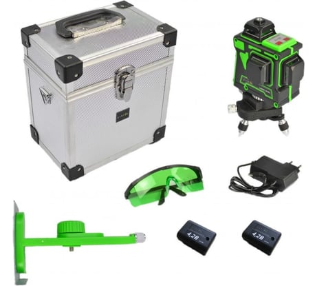 Самовыравнивающийся построитель лазерных плоскостей Zitrek LL12-GL-2Li-MC 065-0188