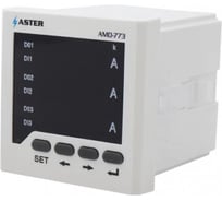 Цифровой трансформаторный однофазный амперметр Aster AMD-771 0-9999А AMD-771