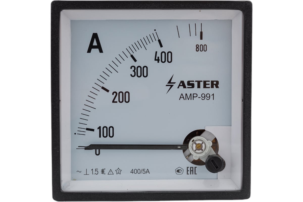 Амперметр Aster AMP-991 400/5А AMP991-400