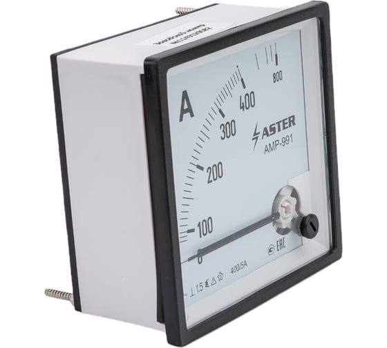 Амперметр Aster AMP-991 400/5А AMP991-400