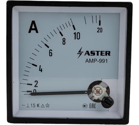 Амперметр Aster AMP-991 10А AMP991-10