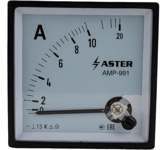 Амперметр Aster AMP-991 10А AMP991-10